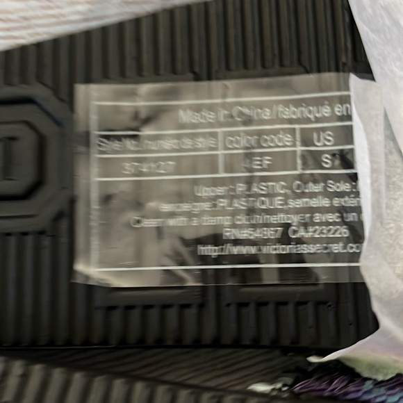 Victoria’s Secret pink iridescent sequence, black size small - Picture 4 of 6